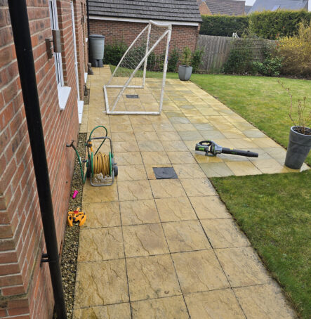 Jet washing